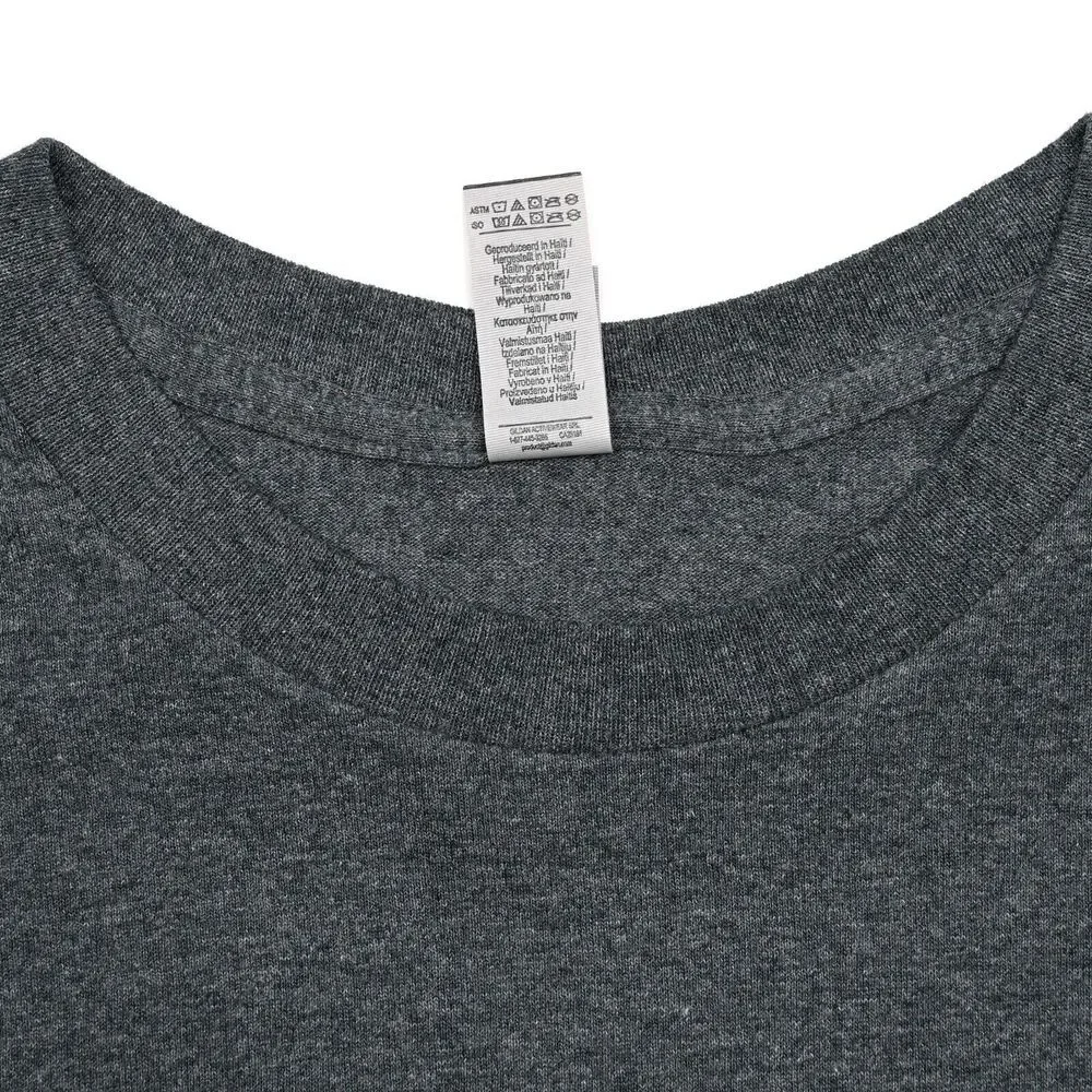 Harley Davidson 1936 Knucklehad Motorcycle‎ T Shirt Men's XL Gray Classic